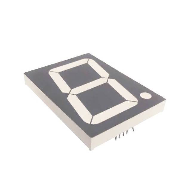 1.2" single digit yellow green display 