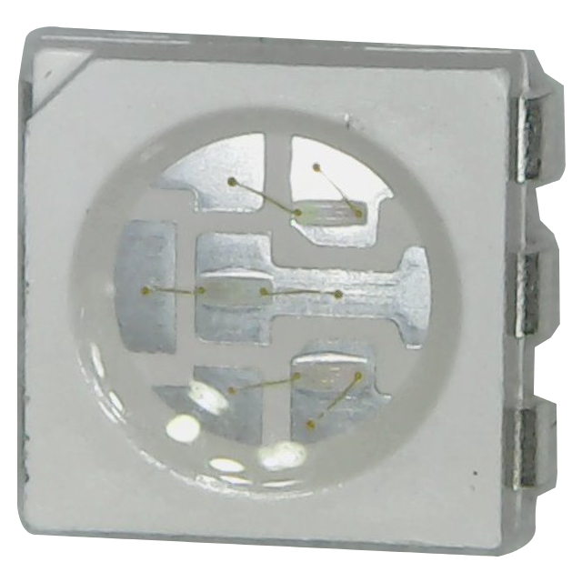 5.4 x 5.0 x 1.5mm Blue PLCC-6 SMD LED