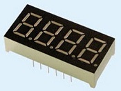 0.36" Quad Digit Thru-Hole Display 