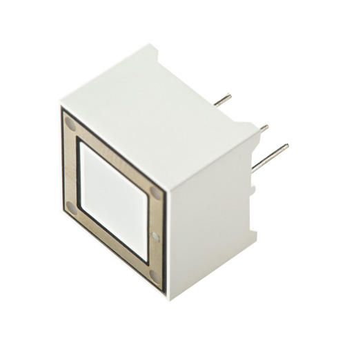 Blue capacitive touch LED display without driver IC