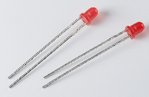 3mm Round LED Red Diffused