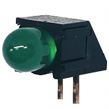 5mm Yellow Green Single Level Right Angle Holder