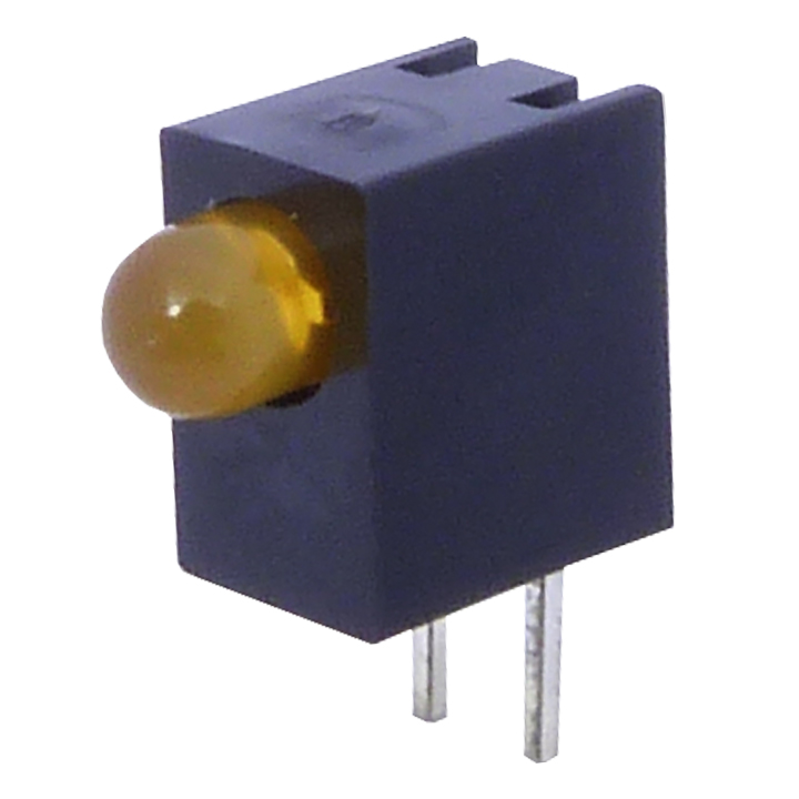 3mm Yellow Single Level Right Angle Holder