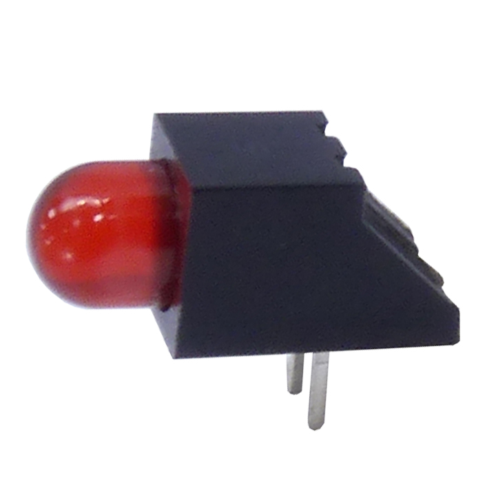 5mm Red Single Level Right Angle Holder